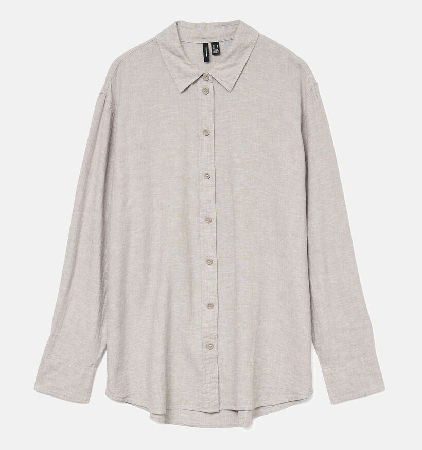 Vero Moda Linn Beig hemd voor dames (352183)