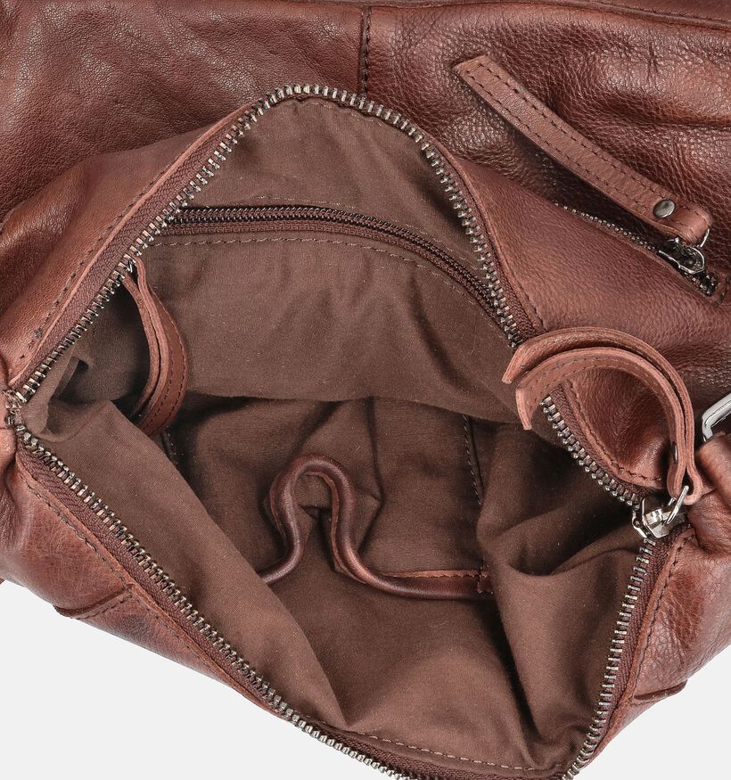 Bear Design Donkerbruine Schoudertas voor dames (382152)