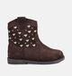 Milo & Mila Bottes hautes en Brun fonc&eacute; pour filles (379062)