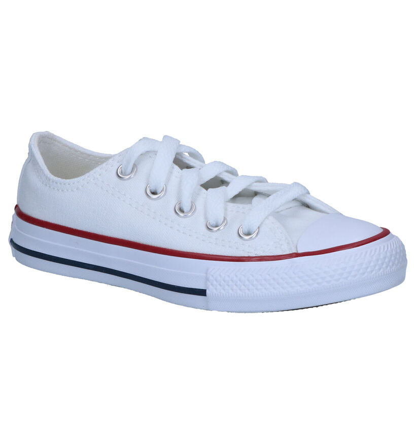 Converse Chuck Taylor All Star OX Baskets en Bleu en textile (266024)