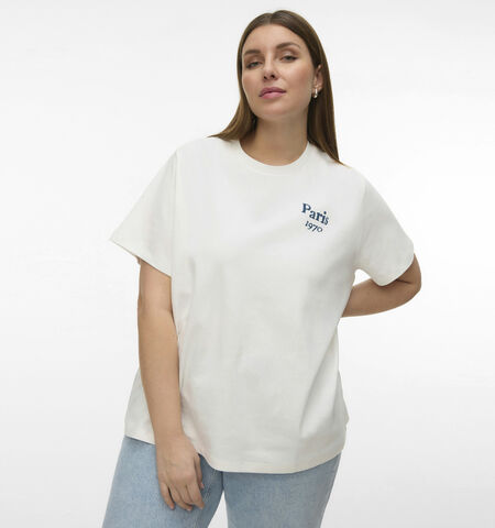 Vero Moda Curve T-shirts Blanc