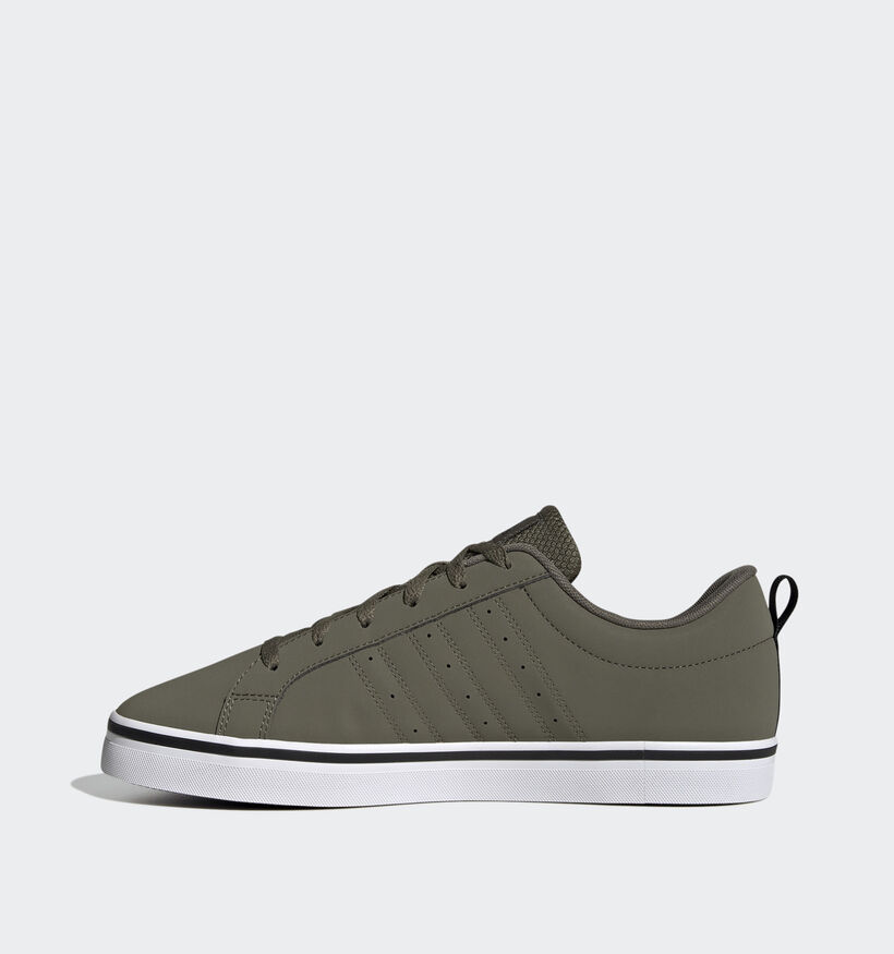 adidas VS Pace 2.0 Baskets en Vert Olive pour hommes, garçons (348966) - pour semelles orthopédiques