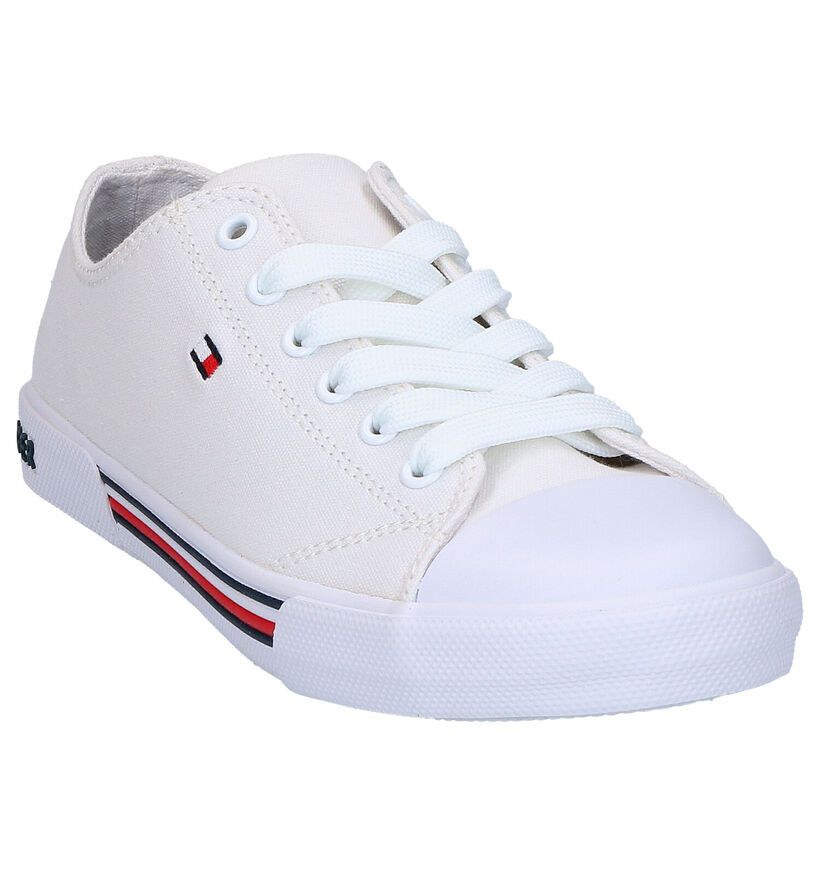 Tommy Hilfiger Baskets en Blanc pour filles, garçons (266557)