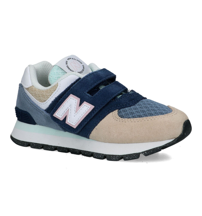 New Balance PV574 Blauwe Sneakers voor jongens, meisjes (319254)