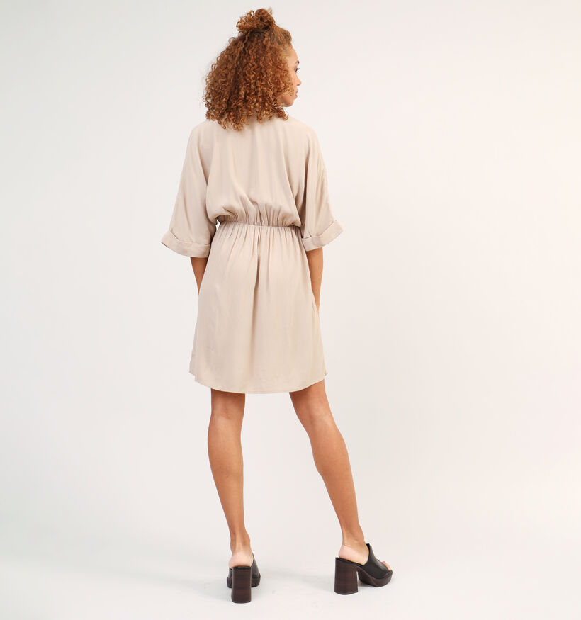 Vila Fulia Robe en Camel pour femmes (328936)