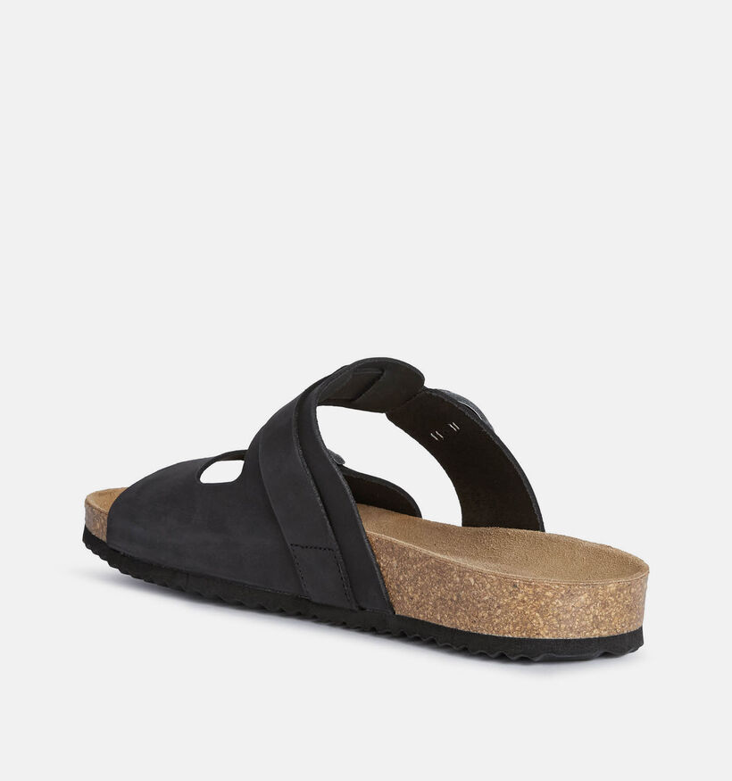 Geox Ghita Nu-pieds en Noir pour hommes (369110)