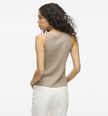 Vila Débardeurs Beige/Vert