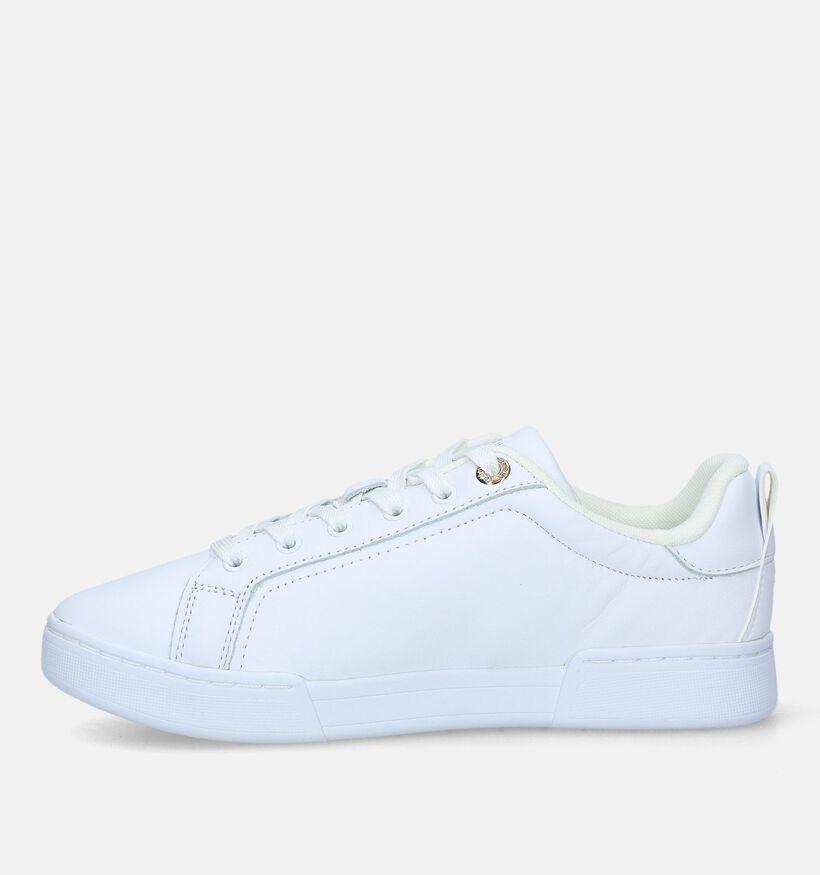 Tommy Hilfiger Chique Court Witte Sneakers voor dames (333019) - geschikt voor steunzolen