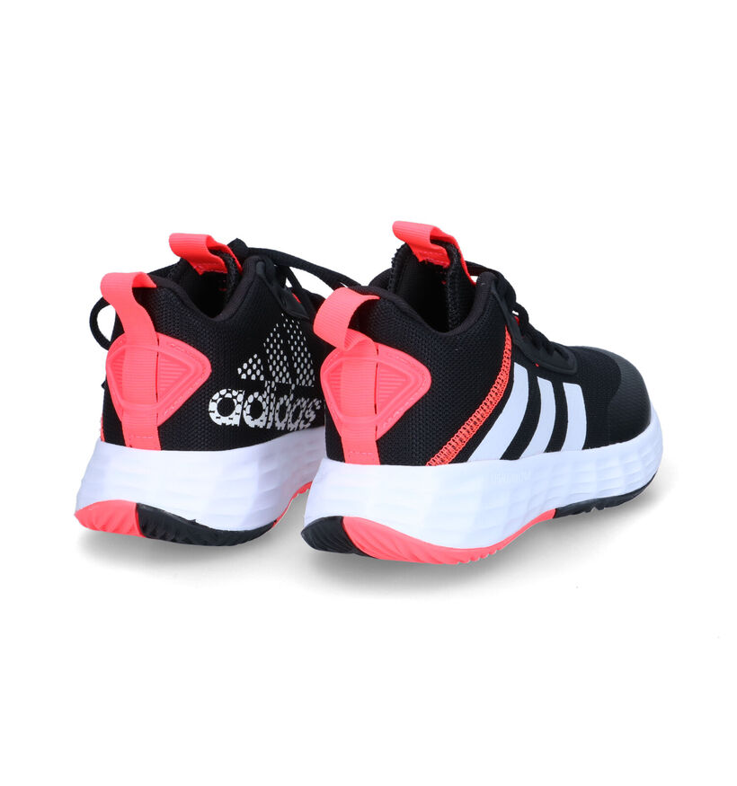 adidas Own The Game Zwarte Sneakers voor jongens, meisjes (314994) - geschikt voor steunzolen