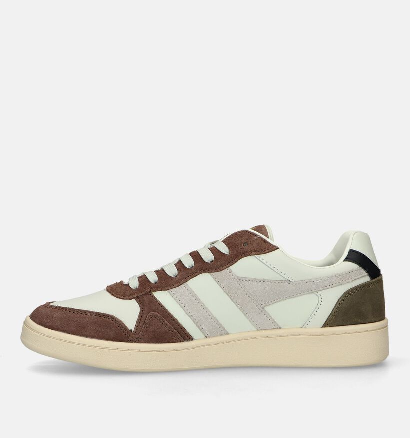 Gola Rebound Quadrant Witte Sneakers voor heren (328681) - geschikt voor steunzolen