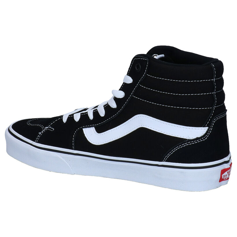Vans Filmore Hi Baskets en Noir en textile (321111)