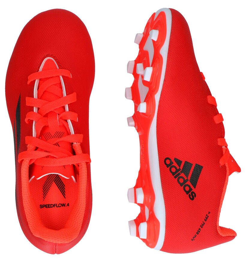 adidas X Speedflow.4 FxG J - Messi Chaussures de foot en Rouge en synthétique (293290)