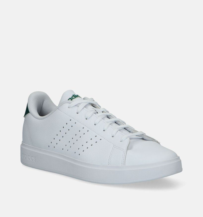 adidas Advantage 2.0 Baskets en Blanc pour hommes, garçons (343233)