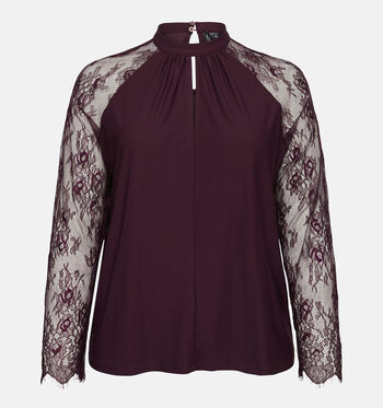 Vero Moda Curve Blouses Bordeaux
