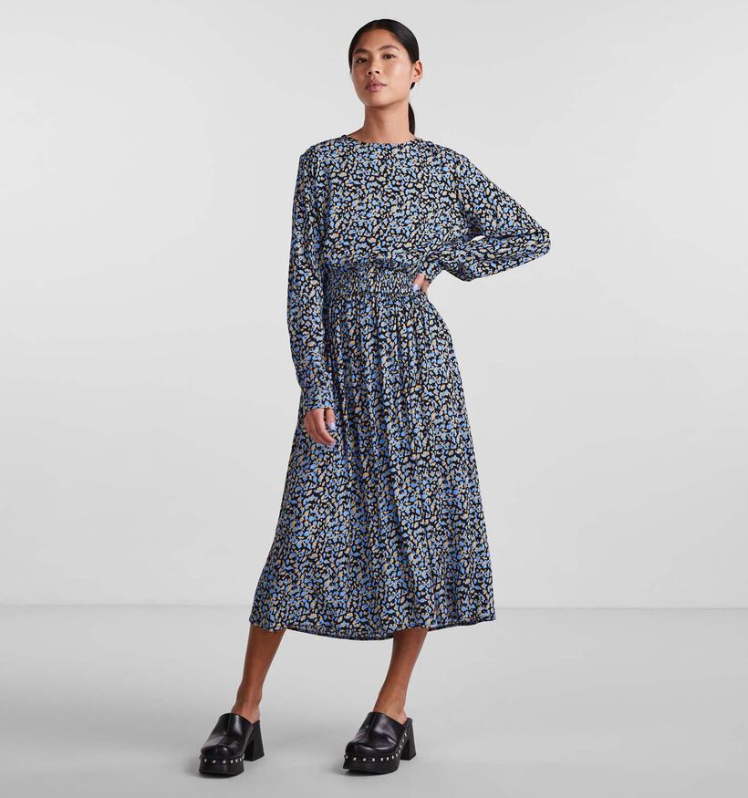 Pieces Nya Jupe midi en Noir pour femmes (326777)