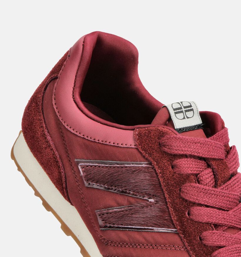 Laurent David Bordeaux Veterschoenen voor dames (365033) - geschikt voor steunzolen