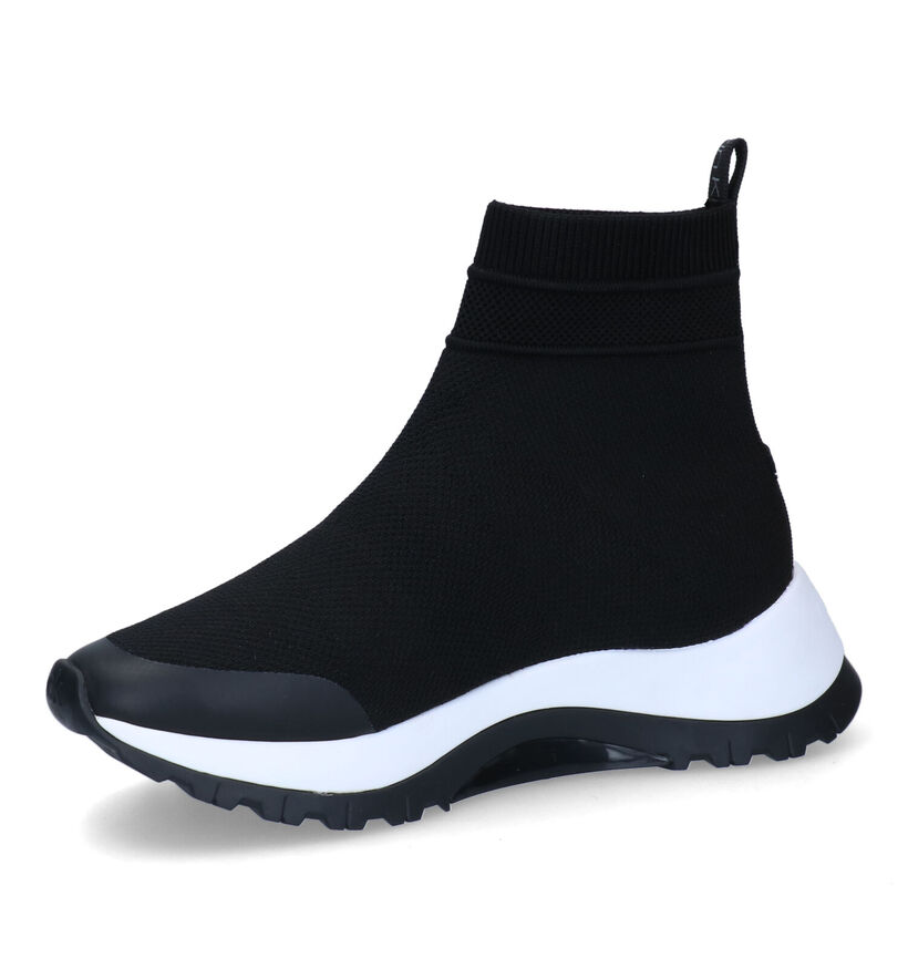 Calvin Klein Knit Zwarte Boots in stof (295207)