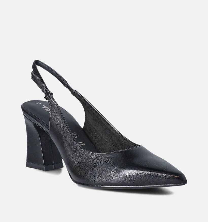 Tamaris Zwarte Slingback pumps voor dames (356957)
