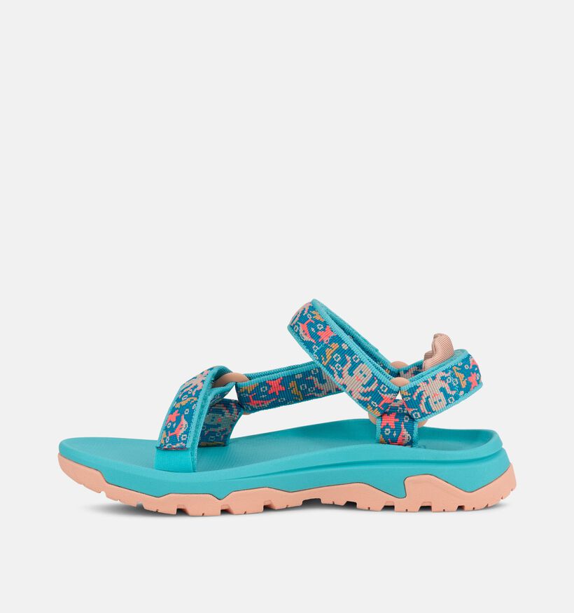Teva Hurricane Turqoise/Roze Watersandalen voor meisjes (370336)