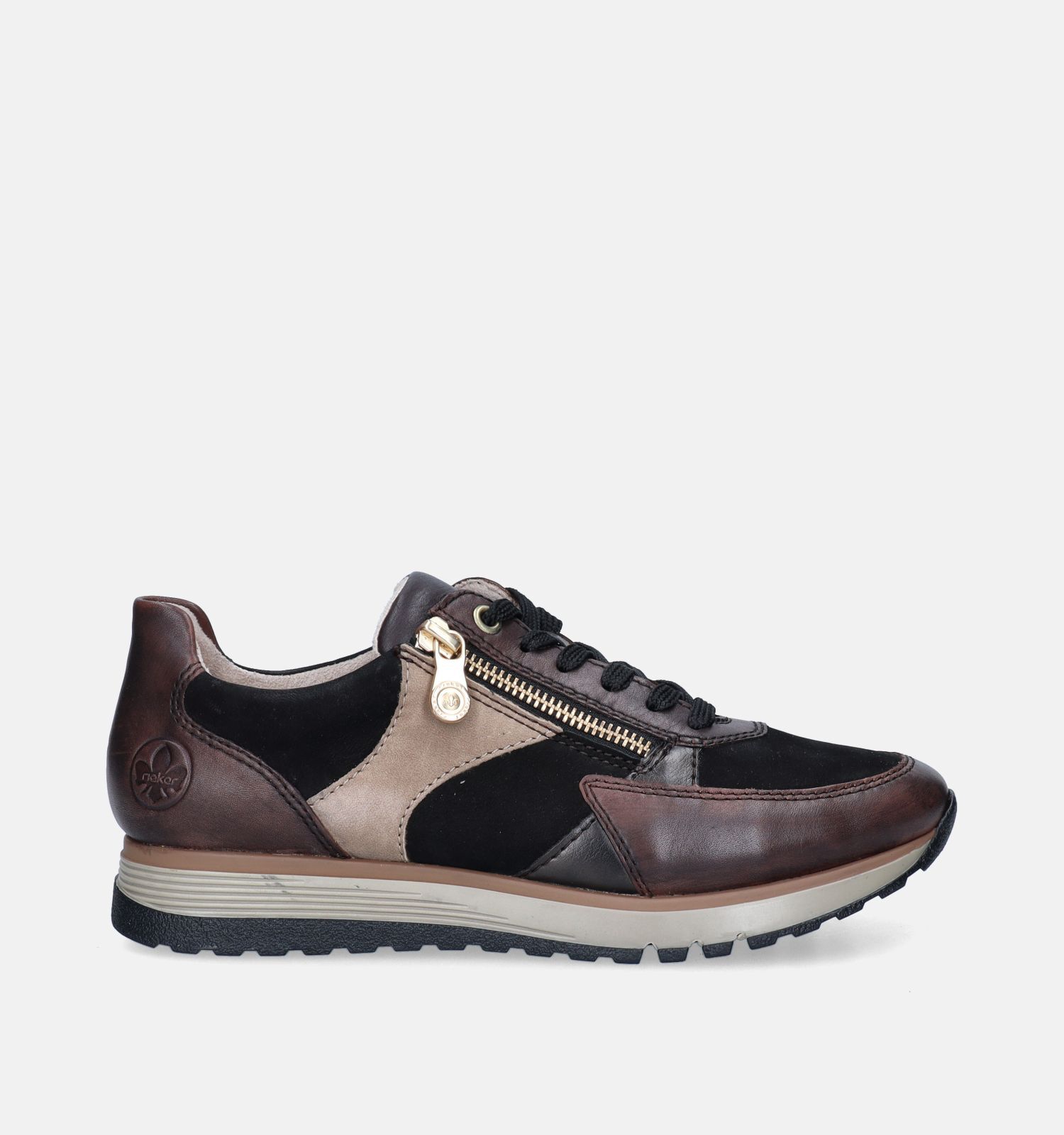 Rieker Bruine Sneakers Dames Sneakers Online op TORFS.BE