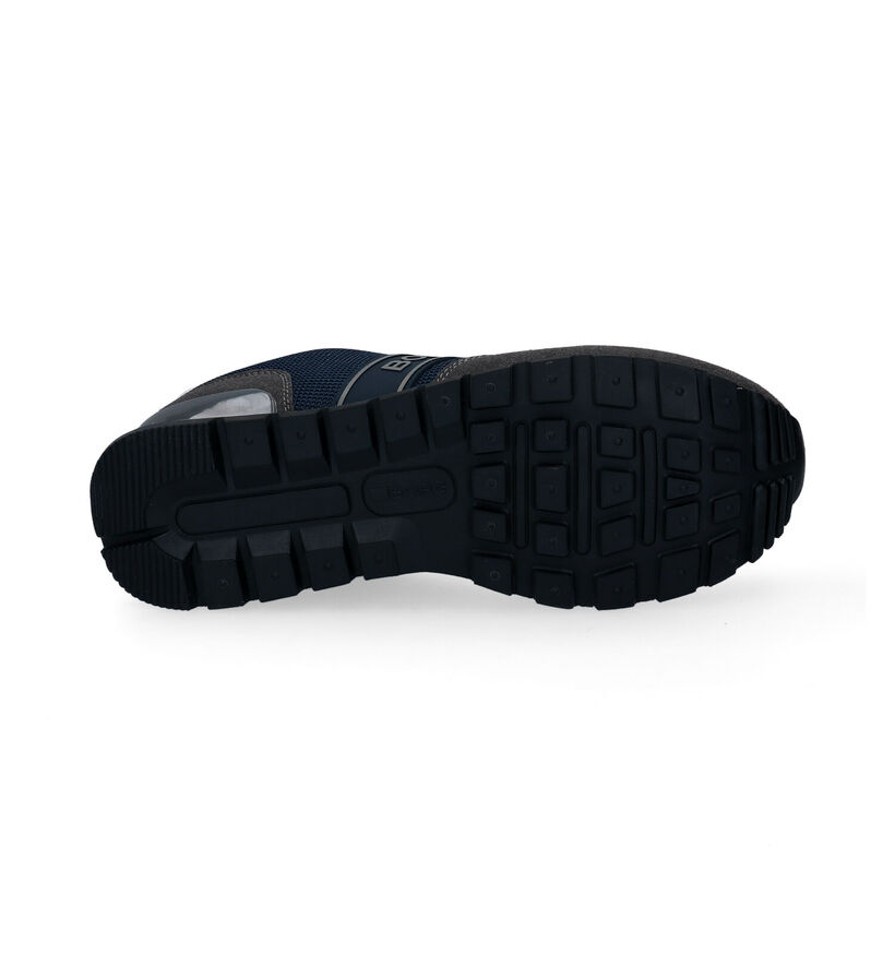Björn Borg Baskets basses en Bleu foncé pour hommes (294602) - pour semelles orthopédiques