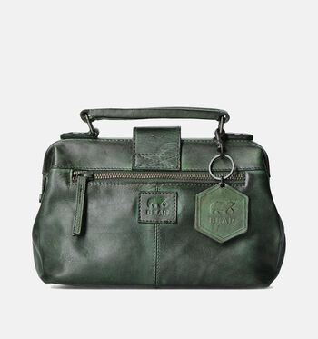 Bear Design Sacs &agrave; main Beige/Cognac/Vert