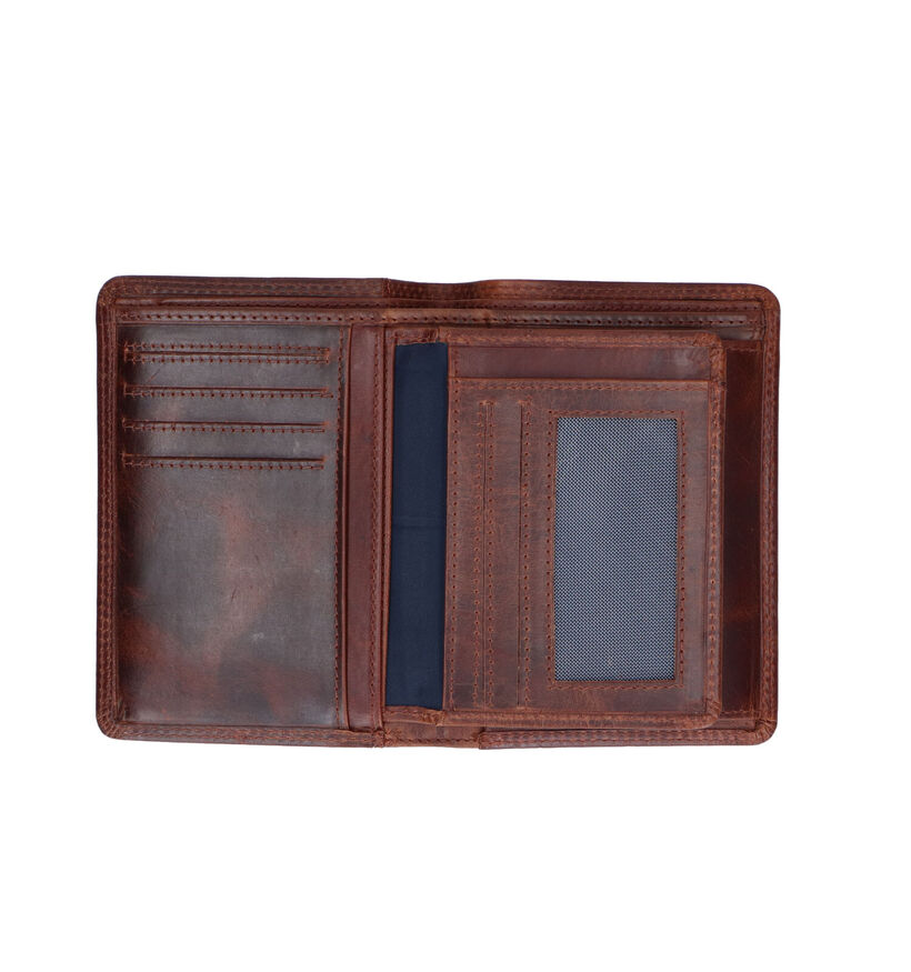 Maverick Portefeuille en Brun pour hommes (358812)
