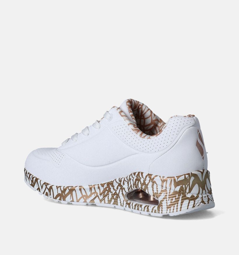 Skechers x JGoldcrown Uno Witte Sneakers voor dames (351893)