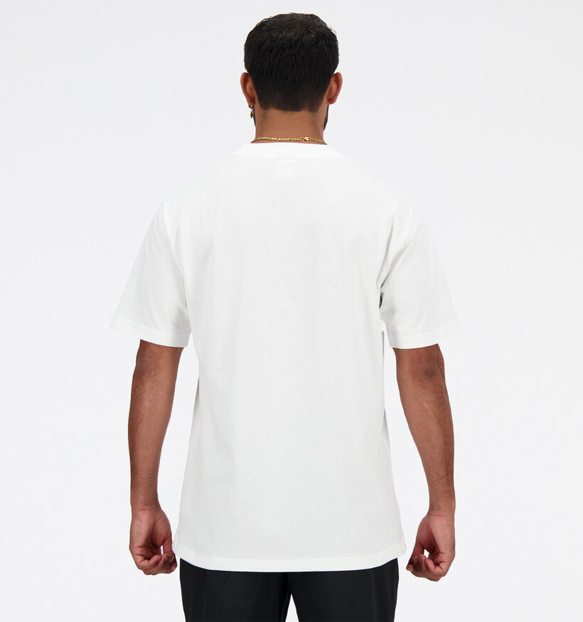 New Balance Witte T-shirt voor heren (362046)