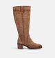 Tamaris Bottes hautes en Camel pour femmes (378961)