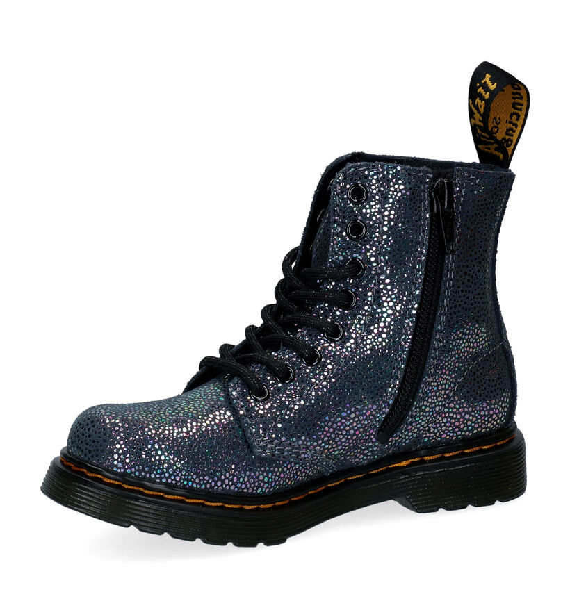 Dr Martens 1460 Pascal J Zilveren Boots in leer (294391)