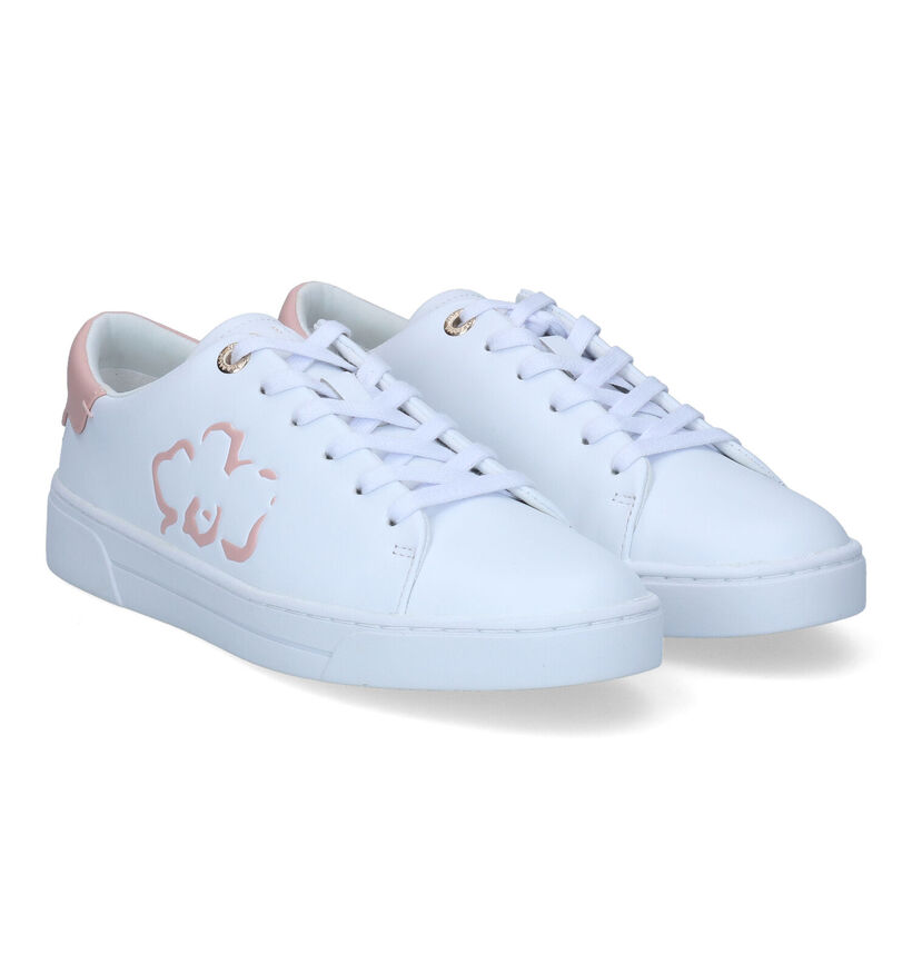 Ted Baker Tarliah Witte Sneakers in kunstleer (305578)