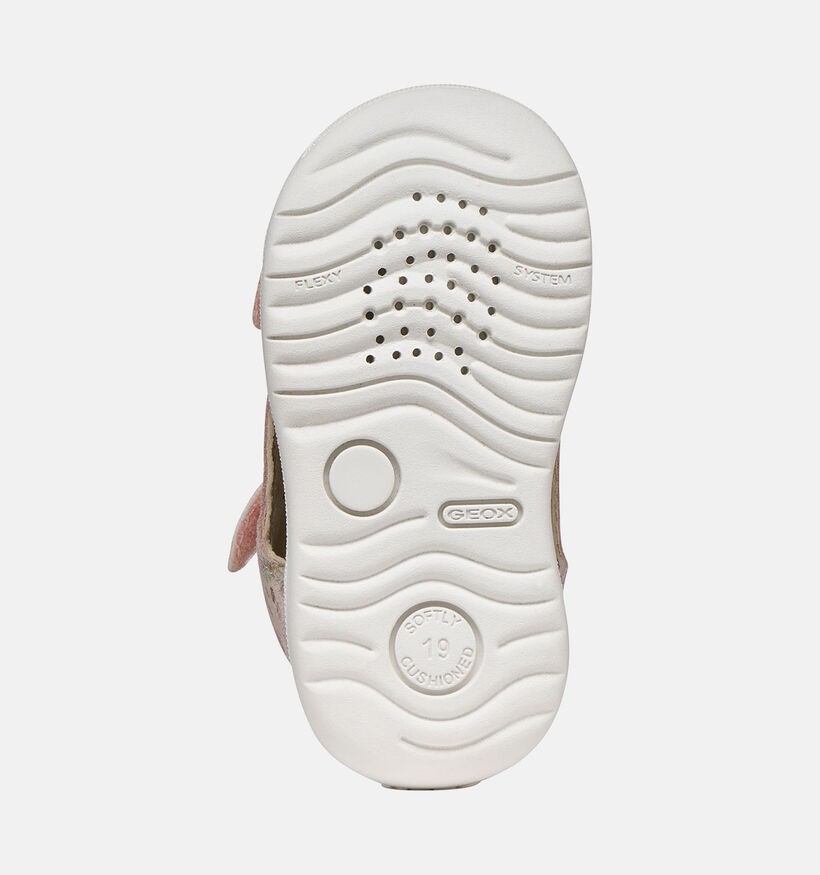 Geox B Sandal Macchia Gir Sandales pour b&eacute;b&eacute; en Rose pour filles (370107)