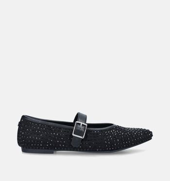 La Strada Chaussures plates Noir/Marron