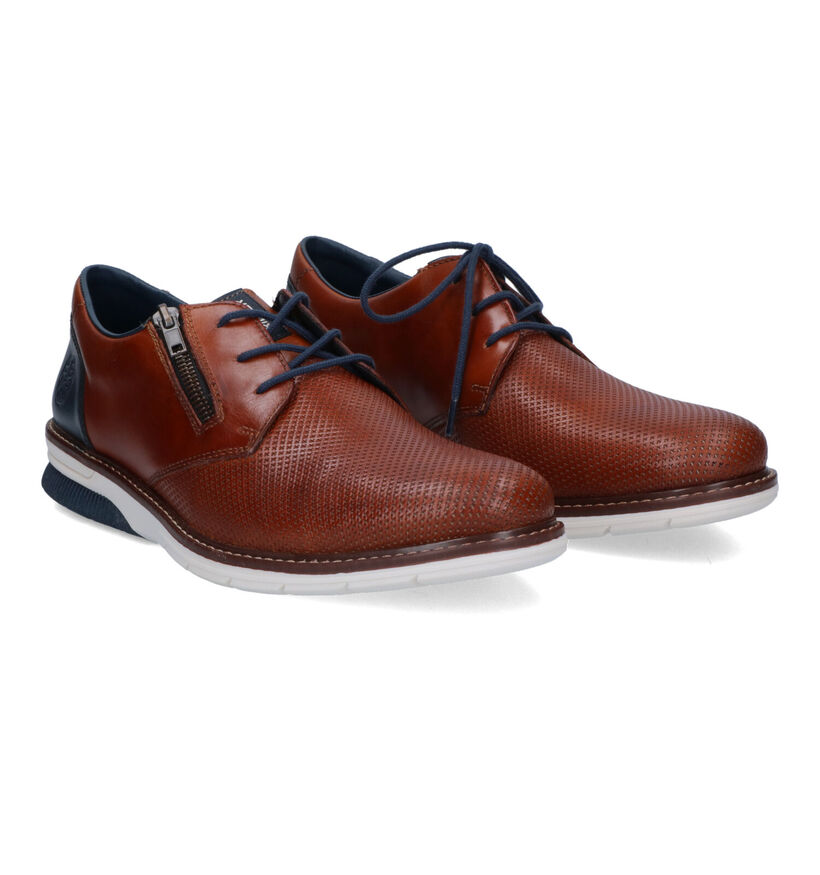 Rieker Chaussures classiques en Cognac en cuir (308604)