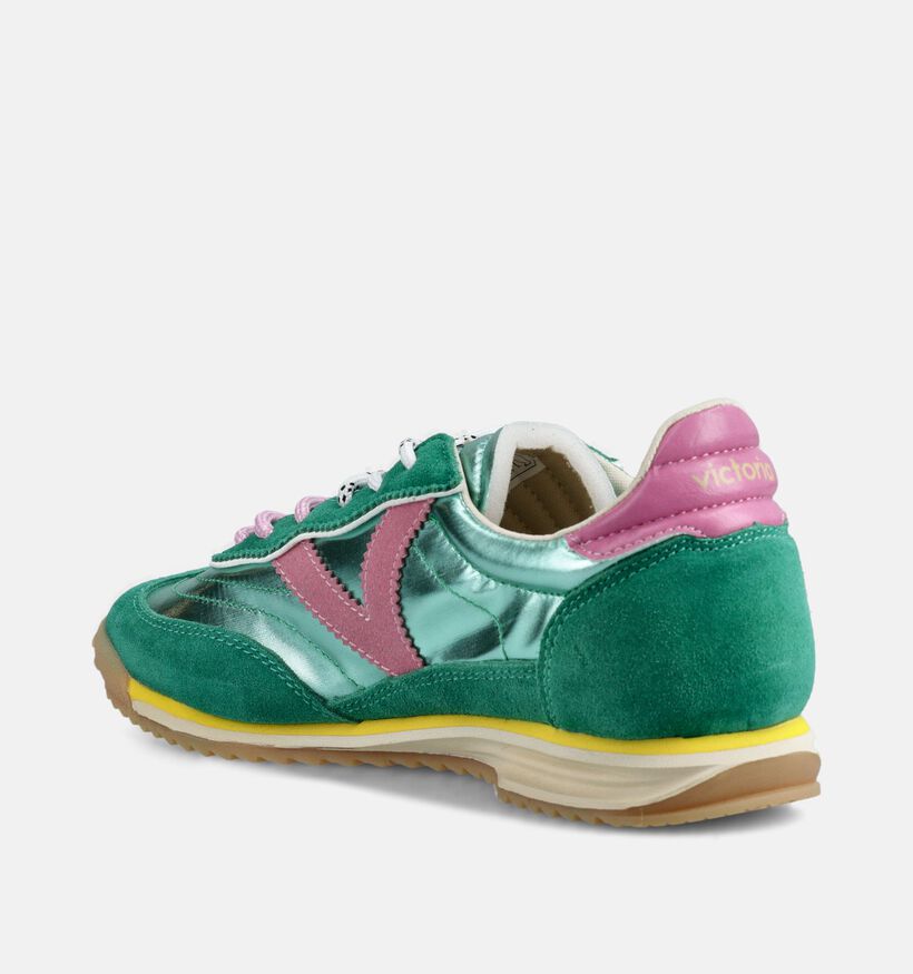 Victoria Groene Casual Sneakers voor dames (369929) - geschikt voor steunzolen