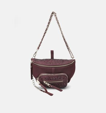 Steve Madden Sacs banane Bordeaux