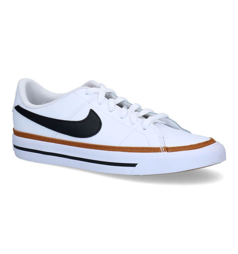 Nike Court Legacy Baskets en Blanc pour filles, garçons (319526)