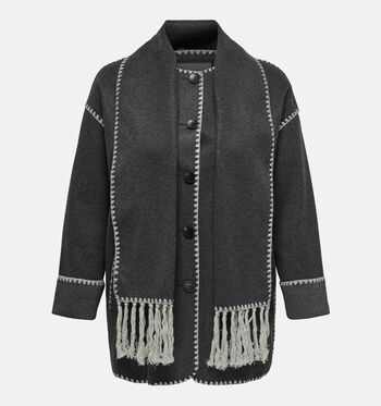 ONLY Carmakoma Manteaux Gris