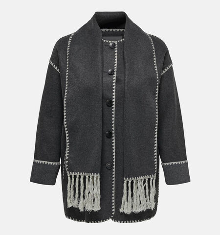 ONLY Carmakoma Manteaux Gris