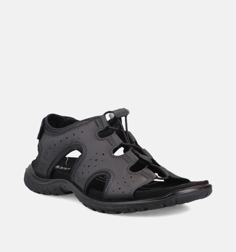ECCO Offroad Zwarte Sandalen voor dames (369786)