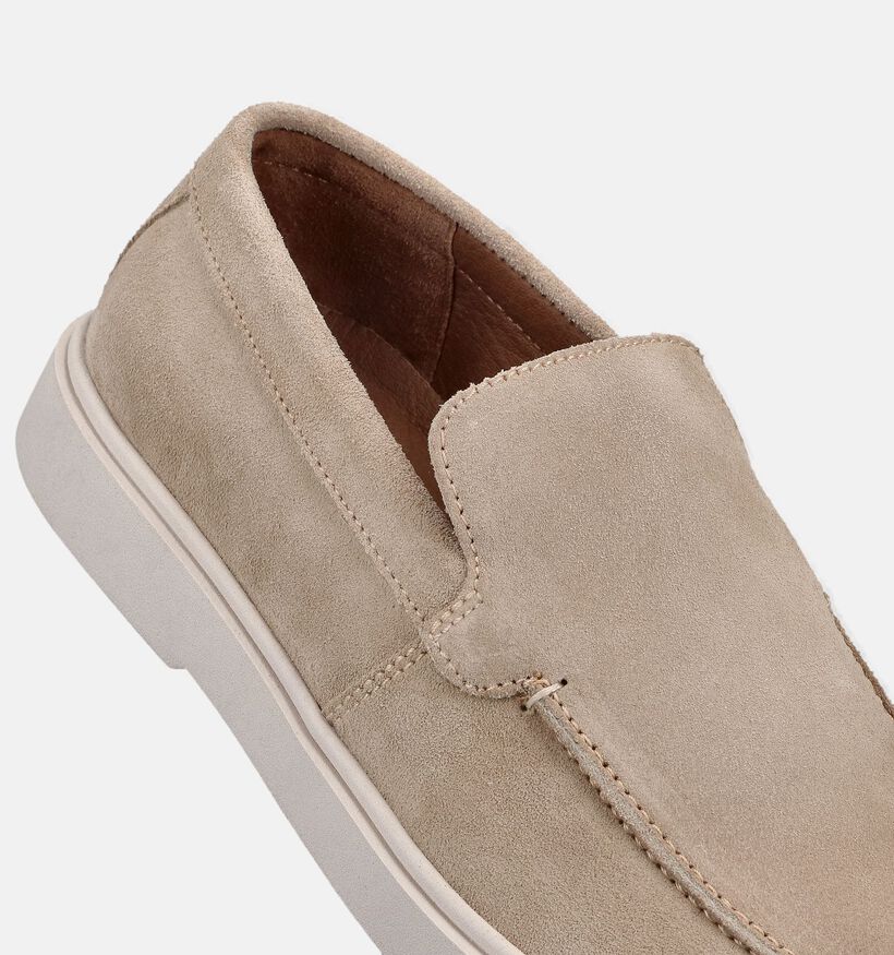 Via Borgo Liam Mocassins en Beige pour hommes (369281)