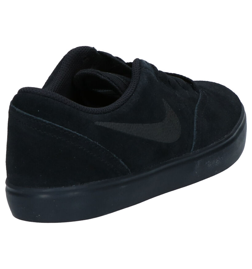 Nike SB Check Blauwe Sneakers in daim (261661)