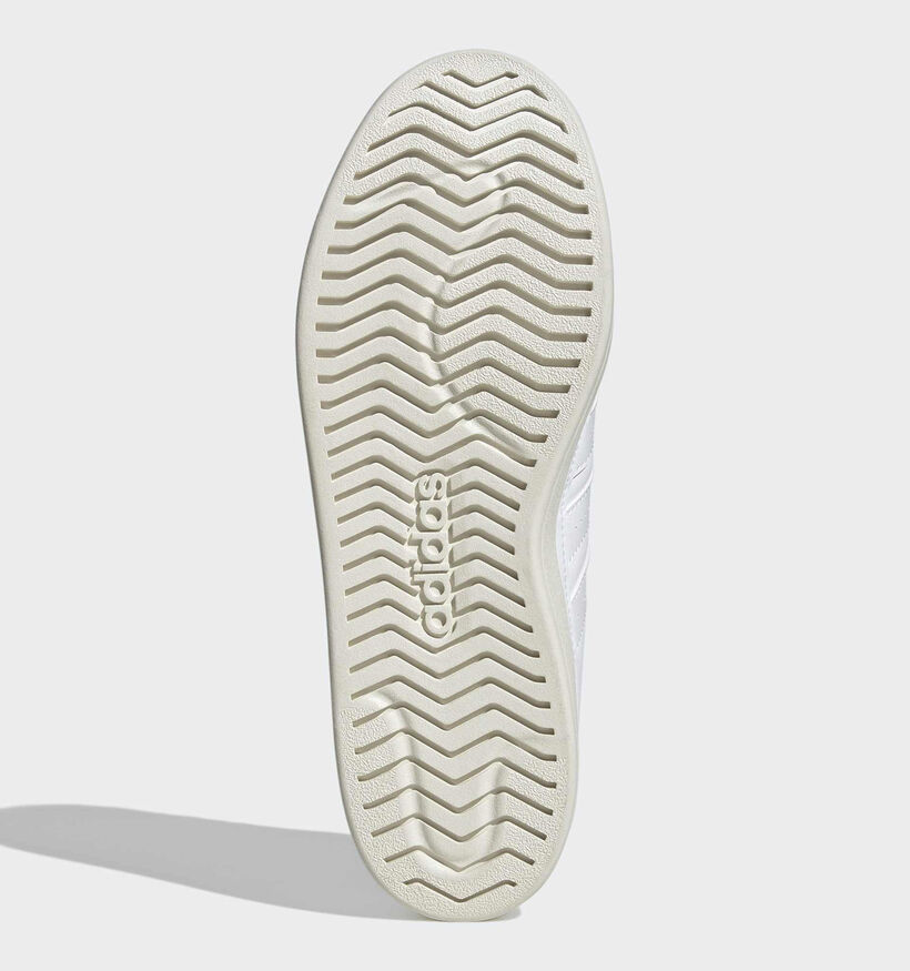 adidas Streettalk Baskets basses en Blanc pour hommes (375305) - pour semelles orthop&eacute;diques