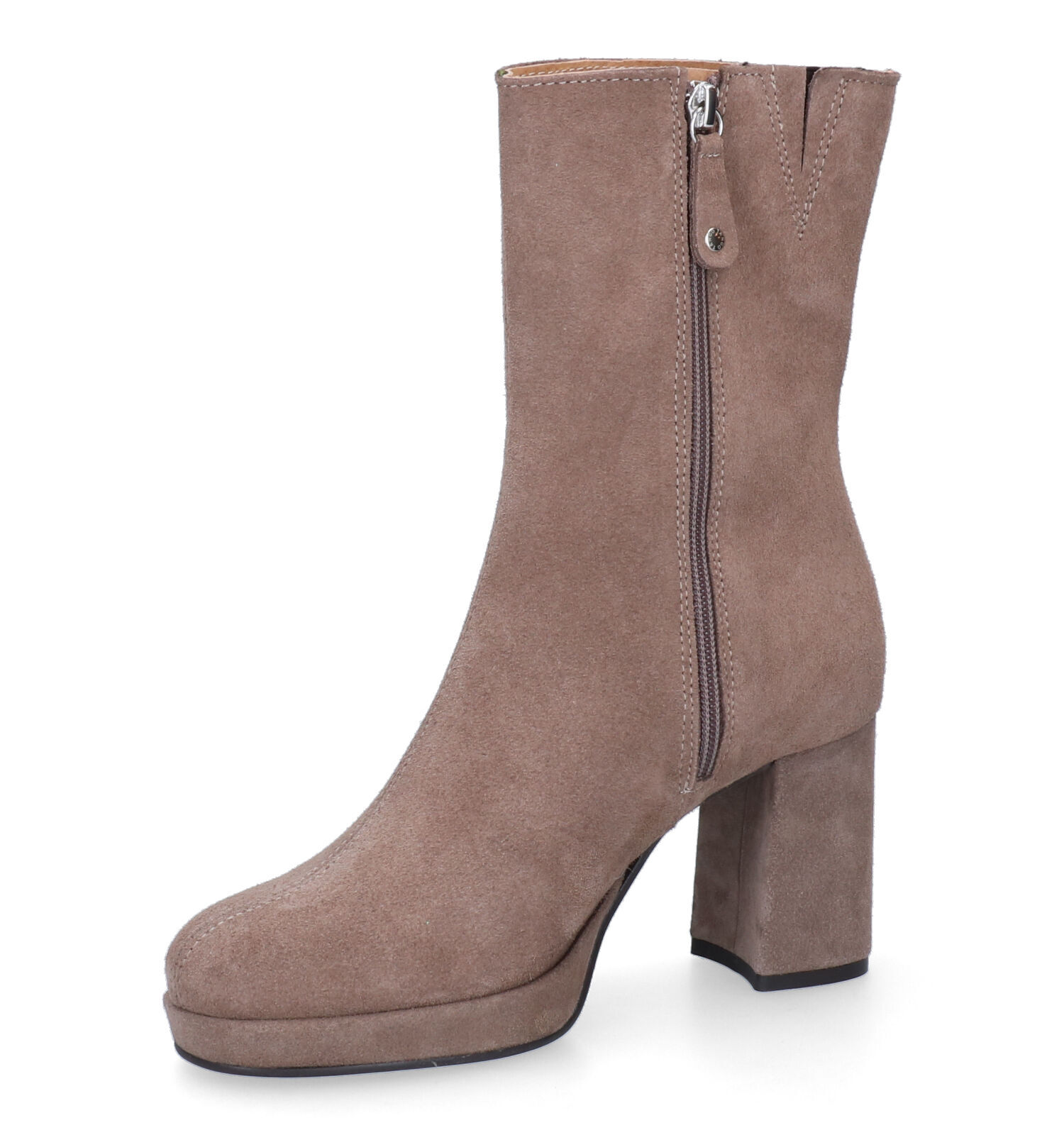 Tango Nadine Taupe Laarzen Dames Laarzen Online op TORFS.BE