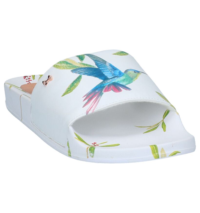 Witte Ted Baker Aveline Pool Slides, , pdp