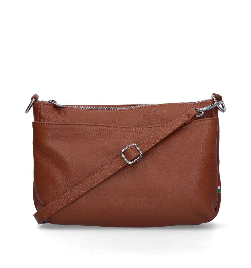 Time Mode Uni Sac porté croisé en Taupe pour femmes (344360)