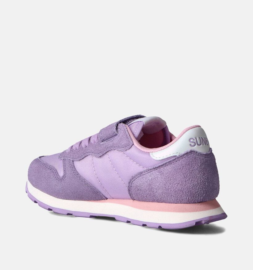 Sun68 Ally Solid Lila Sneakers voor meisjes (362457) - geschikt voor steunzolen