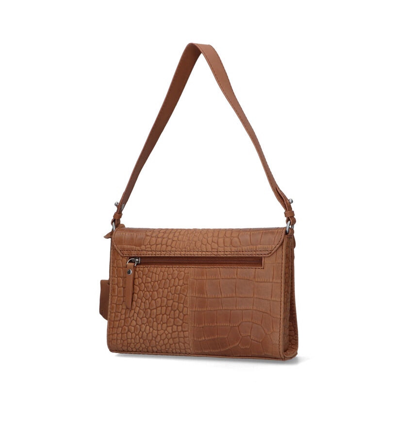 Burkely Casual Cayla Sac à bandoulière en Cognac pour femmes (321650)