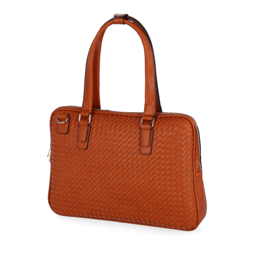 Olivia Lauren Nevada PC Sac professionnel en Cognac pour femmes (322445)